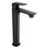 Torneira Misturador Monocomando De Lavabo Alta Preta