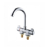 Torneira Motorhome Dobravel Com Misturador