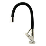 Torneira P/ Cozinha Mesa Tb Gourmet Colorido 1/4v + Flexivel Cor Preto