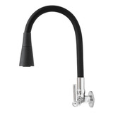 Torneira Pia Cozinha Gourmet Parede Cuba Flexível 2 Jatos