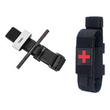 Torniquete Tático Aph Emergência Metal + Bolso Portátil Kit