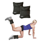 Tornozeleira Caneleira Com 5 Kg Peso Treino Academia Par