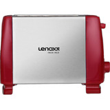 Torradeira Inox Red Fast Vermelha Lenoxx 127v