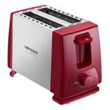 Torradeira Lenoxx Red Inox Ptr203 Vermelha 220v