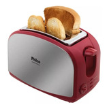Torradeira Philco French Toast Inox Vermelha 900w 220v