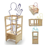 Torre Aprendizagem Montessoriana 4em1 Brinquedo Montessori