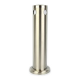 Torre Chope Inox Escovado Para 2 Torneiras Kegland Kegerator