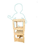Torre De Aprendizagem Montessori Infantil Cadeirão