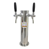 Torre De Chopp Inox Dupla Com