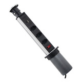 Torre De Tomada Retrátil Multiplug Embutir Bivolt 1 Pd 1 Usb