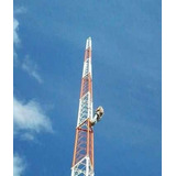 Torre Estaiada Lances De 3 Metros Internet,radio, 50 Metros