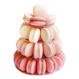 Torre Para 47 Macarons 4 Pisos/andares Confeitaria Sanfelipo