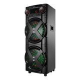 Torre Som Amplificada Polyvox Tws Torre Bivolt 2 Woofer 12
