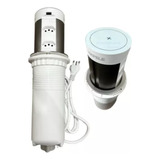 Torre Tomada De Indução 4 Tomadas 2 Usb Embutir Preta Hafele