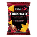 Tortilla Chips Churrasco 50g - Snack Crocante Sem Glúten