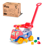 Totoka Menino Triciclo Infantil C/ Empurrador Motoca Plus