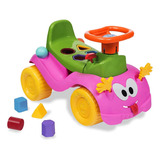 Totokinha Bolinha Carrinho Rosa Menina 6005 - Cardoso Toys