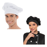 Touca Chapéu Chef Cozinha Gastronomia Premium Várias Cores