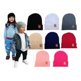 Touca De Frio Beanie Boina Gorro Bebê Menino Infantil