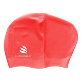Touca De Natação Afro P Daminhacor Cor Vermelho