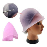 Touca De Silicone Luzes Mechas Reflexos Cabelos + Agulha 