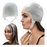 Touca De Silicone Mechas Luzes Reflexo Profissional Dompel