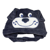 Touca Gorro Bebê Infantil Fechada Plush Quente Cachorrinho