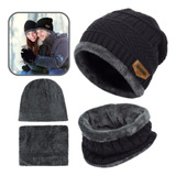 Touca Gorro Cachecol Térmica Proteção Frio