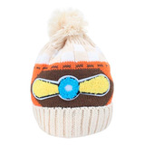 Touca Gorro Infantil Bege Aviador Colorida Tamanho Único