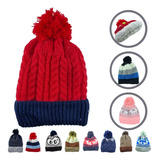 Touca Inverno Infantil Bebe Forrada Gorro Toca Menina Menino
