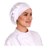 Touca Lisa Unissex Tipo Gorro Para Clínicas Chef De Cozinha