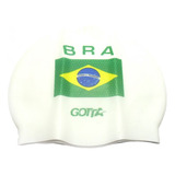 Touca Natacao Hidroginastica Gotta Bandeiras Brasil