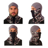 Touca Ninja Mascara Paintball Tatica Militar Balaclava Moto
