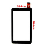 Touch Tela Vidro Tablet Dl Socialphone 700 Tx316 Lcd130