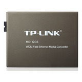 Tp Link Conversor De Fibra Wdm Mídia De 10/100mbps Mc112cs