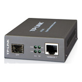 Tp-link Mc220l Conversor Rj45 Mídia -fibra Ótica Gigabit Sfp