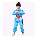 Traje Infantil De Wushu, Camisa De