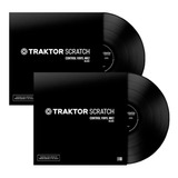 Traktor Scratch Time Code Vinyl Mk2-black-kit (02) Unidades