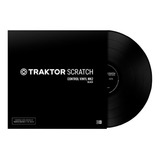 Traktor Scratch Time Code Vinyl Mk2-black-pronta Entrega