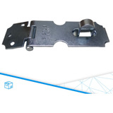 Tranca Fecho Porta Cadeado Zincado 89mm - Caixote Portão