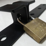 Tranca Trava Porta Cadeado Para Portão Madeira Ferro 32 Cm