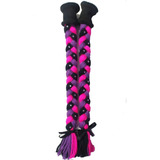 Tranças Para Capacete Roxo Rosa Preto + Brinde