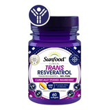 Trans Resveratrol - 98% Pure Trans Resveratrol 600mg 60caps 