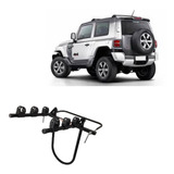 Transbike Suporte 3 Bikes Universal No Estepe Para Troller