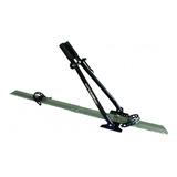 Transbike Suporte Para Bike Teto Rack Strong Line Al-268 Cor Cinza