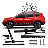 Transbike Suporte Rack Calha Teto Carro Duster 1 Bike