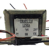 Transformador Trafo Audio Linha T10 210/ 10w Som Ambiente