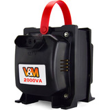 Transformador Vm 2000va Automático 110v/220v Bivolt