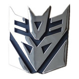 Transformers Decepticons Adesivo Emblema Alumínio Top