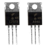 Transistor Par 2sa940 2sc2073 (1 Par)